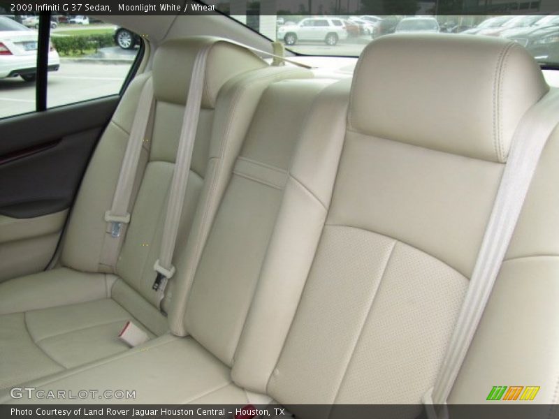 Moonlight White / Wheat 2009 Infiniti G 37 Sedan