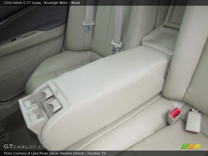 Moonlight White / Wheat 2009 Infiniti G 37 Sedan