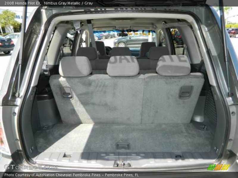 Nimbus Gray Metallic / Gray 2008 Honda Pilot EX