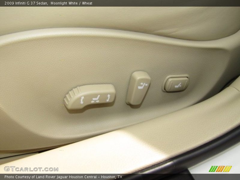 Moonlight White / Wheat 2009 Infiniti G 37 Sedan