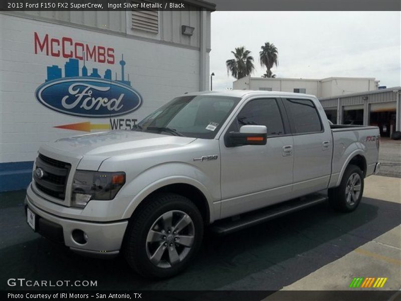 Ingot Silver Metallic / Black 2013 Ford F150 FX2 SuperCrew