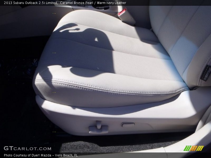 Caramel Bronze Pearl / Warm Ivory Leather 2013 Subaru Outback 2.5i Limited