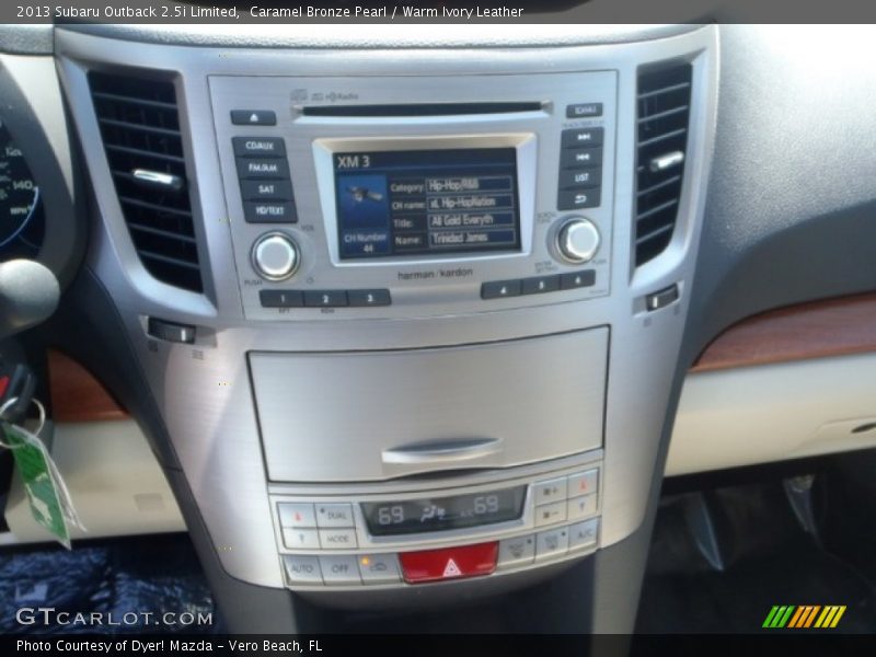 Caramel Bronze Pearl / Warm Ivory Leather 2013 Subaru Outback 2.5i Limited