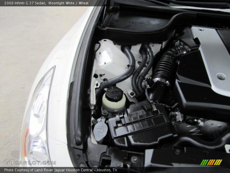 Moonlight White / Wheat 2009 Infiniti G 37 Sedan