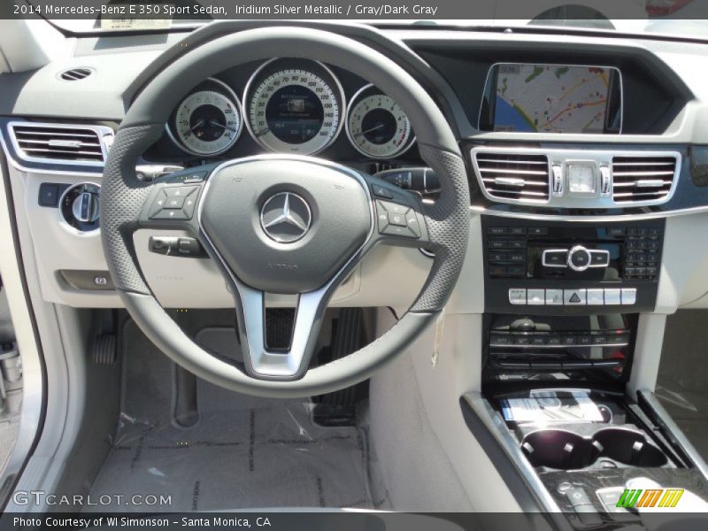 Dashboard of 2014 E 350 Sport Sedan