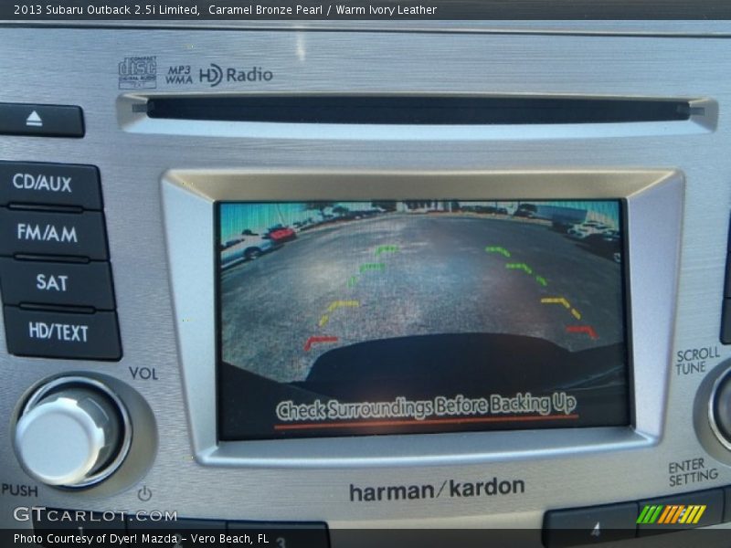 Caramel Bronze Pearl / Warm Ivory Leather 2013 Subaru Outback 2.5i Limited