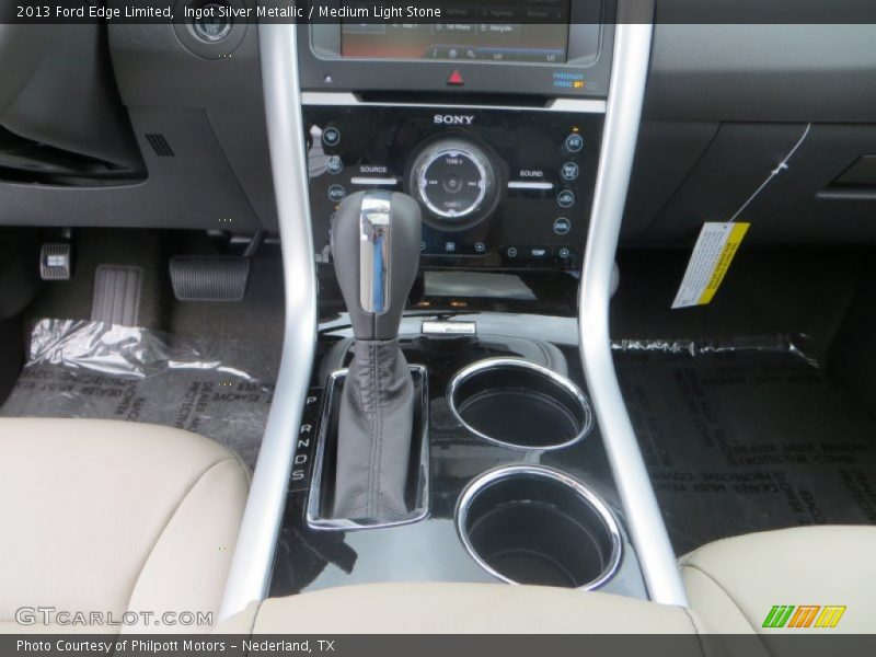 Ingot Silver Metallic / Medium Light Stone 2013 Ford Edge Limited