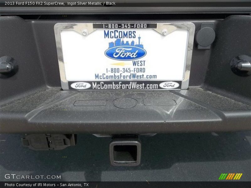 Ingot Silver Metallic / Black 2013 Ford F150 FX2 SuperCrew