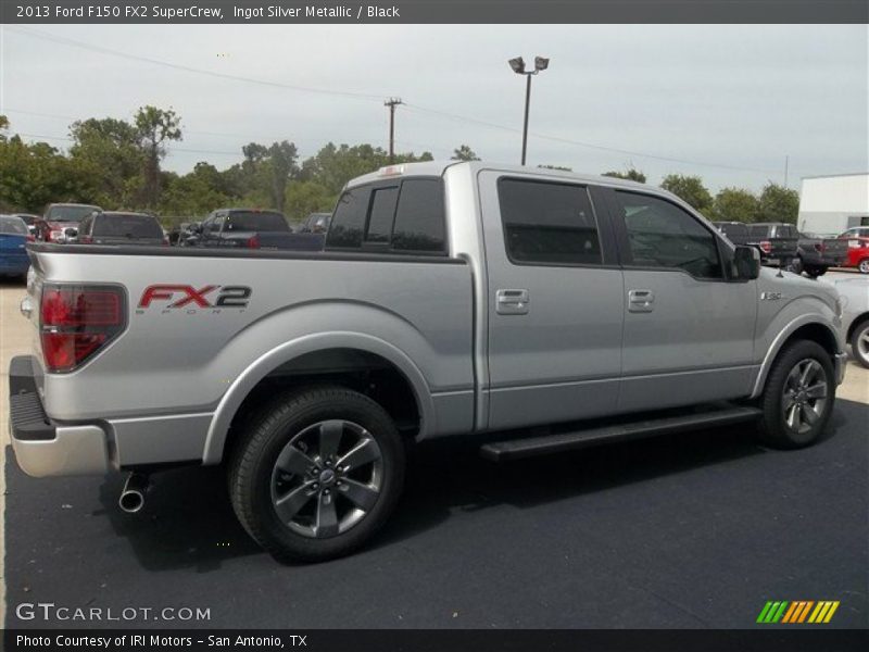 Ingot Silver Metallic / Black 2013 Ford F150 FX2 SuperCrew