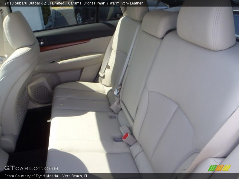 Caramel Bronze Pearl / Warm Ivory Leather 2013 Subaru Outback 2.5i Limited