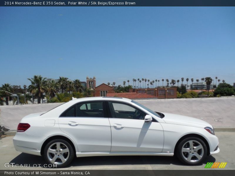  2014 E 350 Sedan Polar White