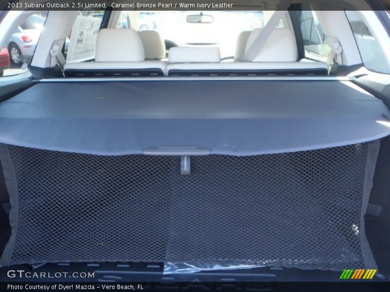 Caramel Bronze Pearl / Warm Ivory Leather 2013 Subaru Outback 2.5i Limited