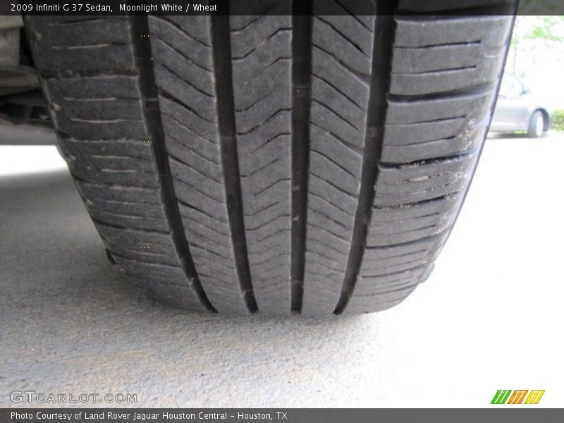 Moonlight White / Wheat 2009 Infiniti G 37 Sedan