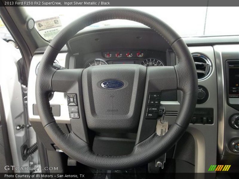 Ingot Silver Metallic / Black 2013 Ford F150 FX2 SuperCrew