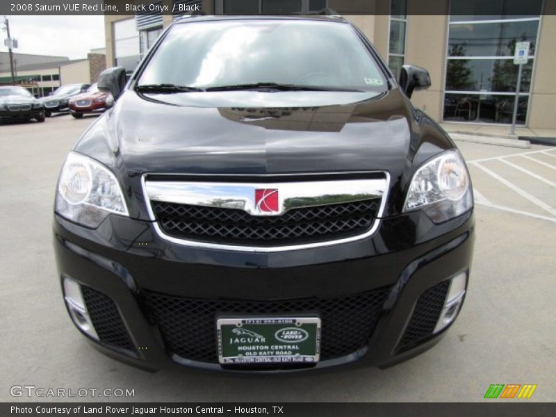 Black Onyx / Black 2008 Saturn VUE Red Line