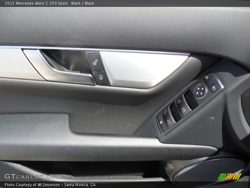 Black / Black 2013 Mercedes-Benz C 250 Sport