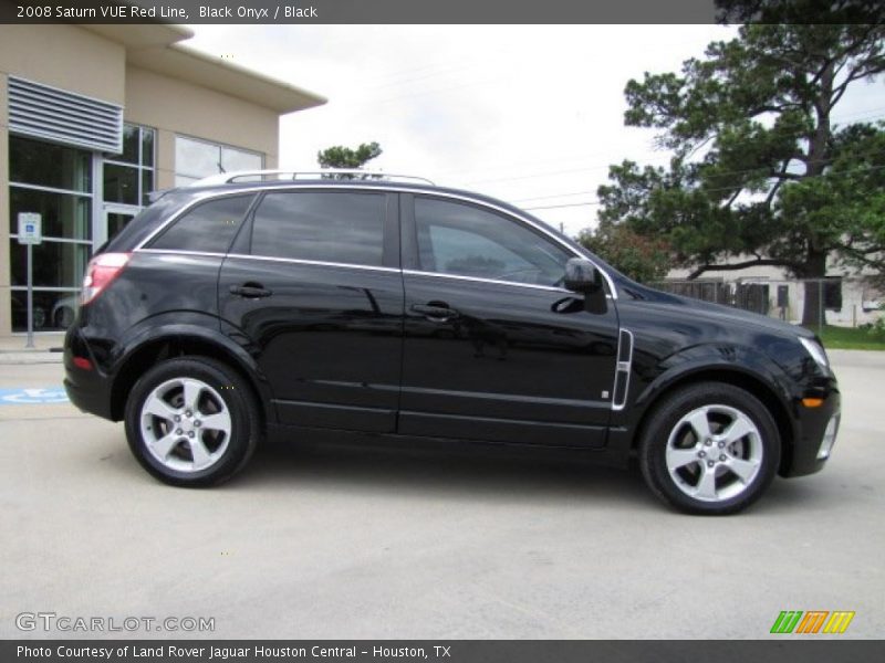 Black Onyx / Black 2008 Saturn VUE Red Line