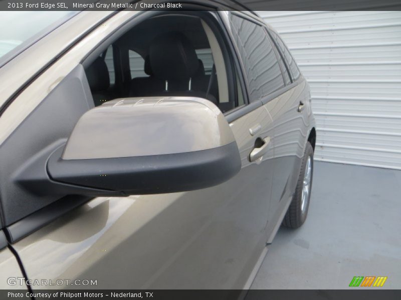 Mineral Gray Metallic / Charcoal Black 2013 Ford Edge SEL