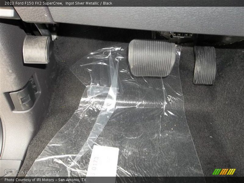 Ingot Silver Metallic / Black 2013 Ford F150 FX2 SuperCrew