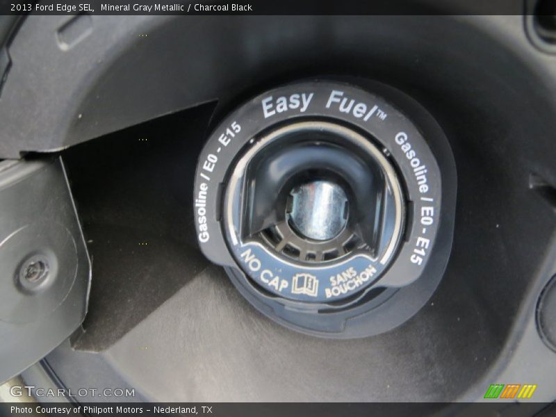 Mineral Gray Metallic / Charcoal Black 2013 Ford Edge SEL