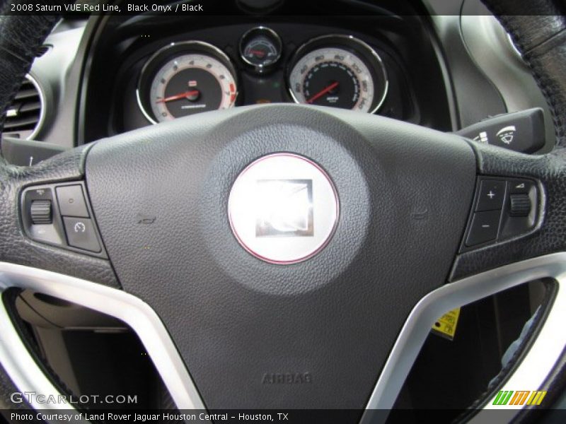 Black Onyx / Black 2008 Saturn VUE Red Line