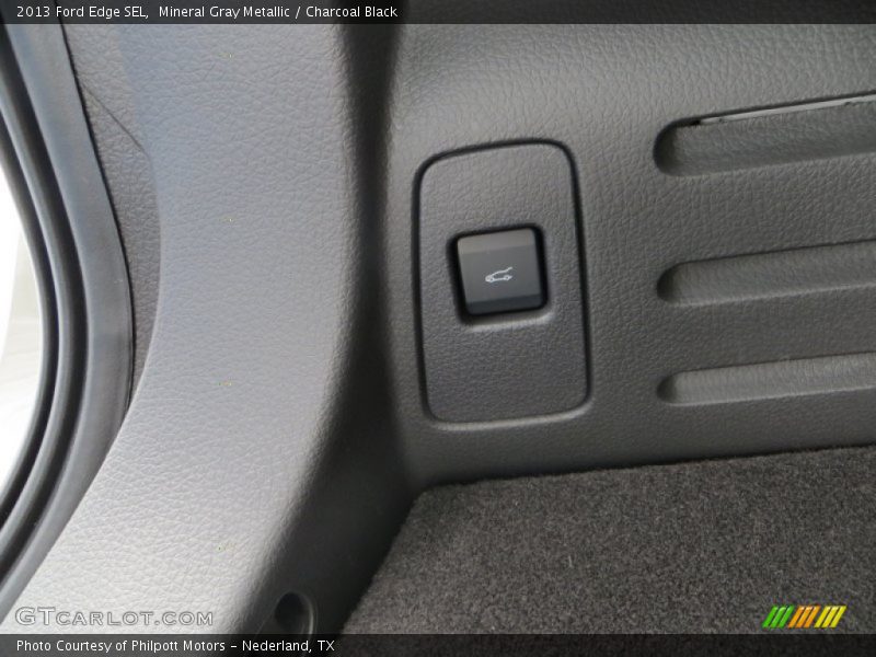 Mineral Gray Metallic / Charcoal Black 2013 Ford Edge SEL