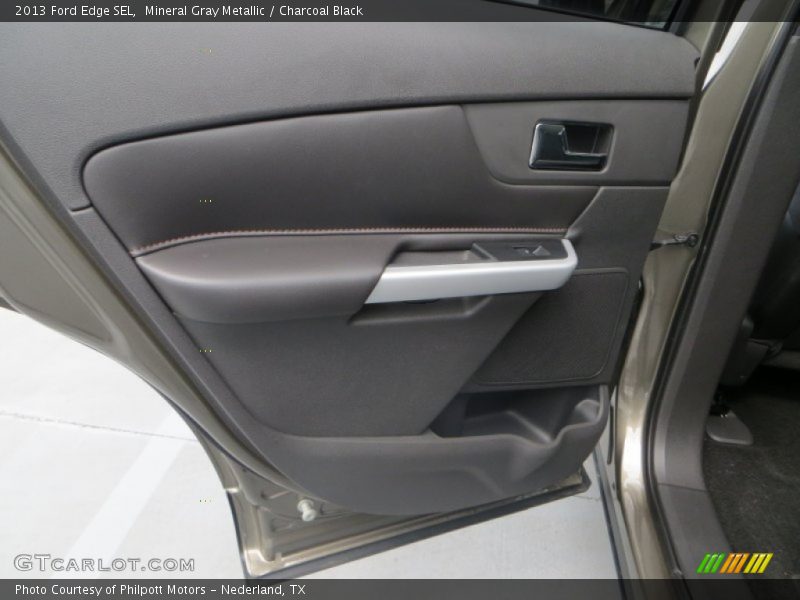 Mineral Gray Metallic / Charcoal Black 2013 Ford Edge SEL