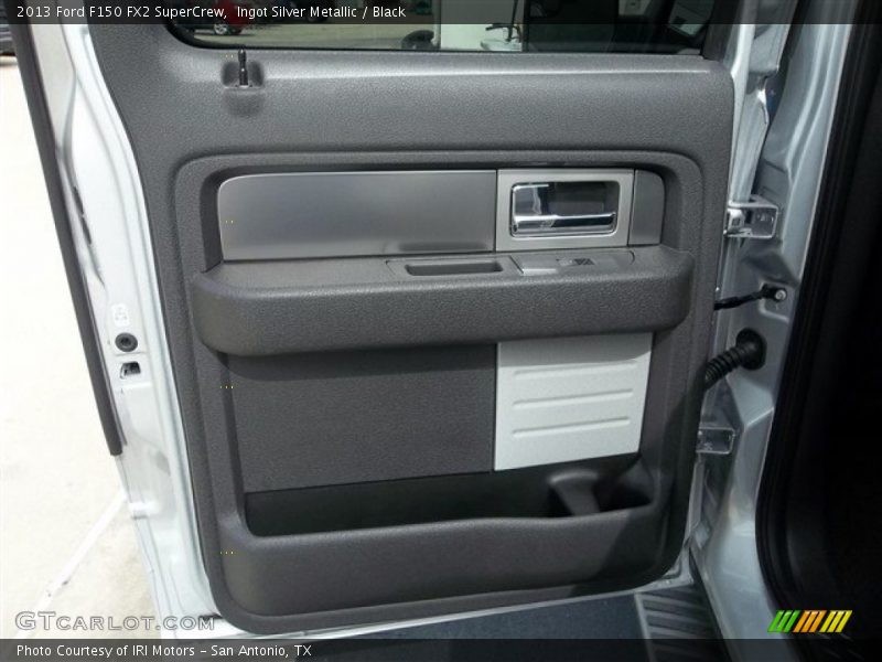 Ingot Silver Metallic / Black 2013 Ford F150 FX2 SuperCrew