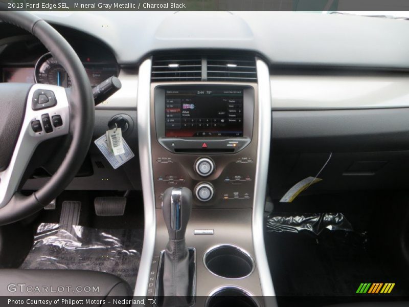 Mineral Gray Metallic / Charcoal Black 2013 Ford Edge SEL