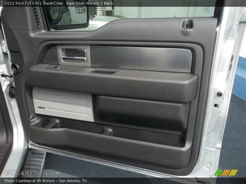 Ingot Silver Metallic / Black 2013 Ford F150 FX2 SuperCrew
