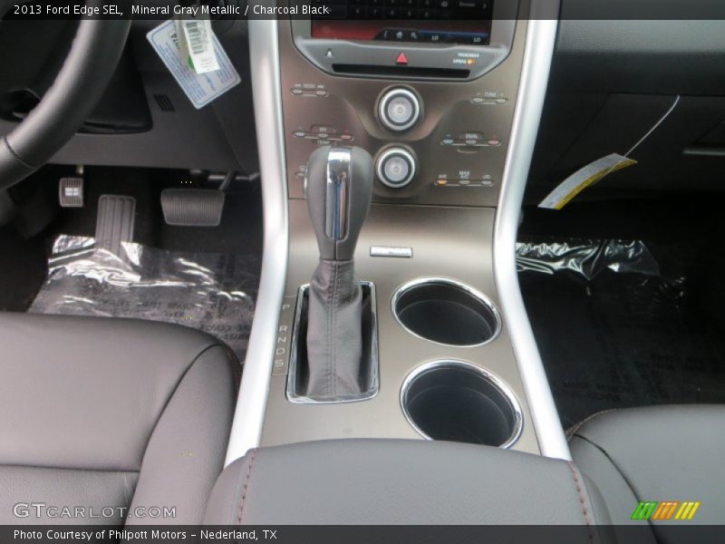 Mineral Gray Metallic / Charcoal Black 2013 Ford Edge SEL
