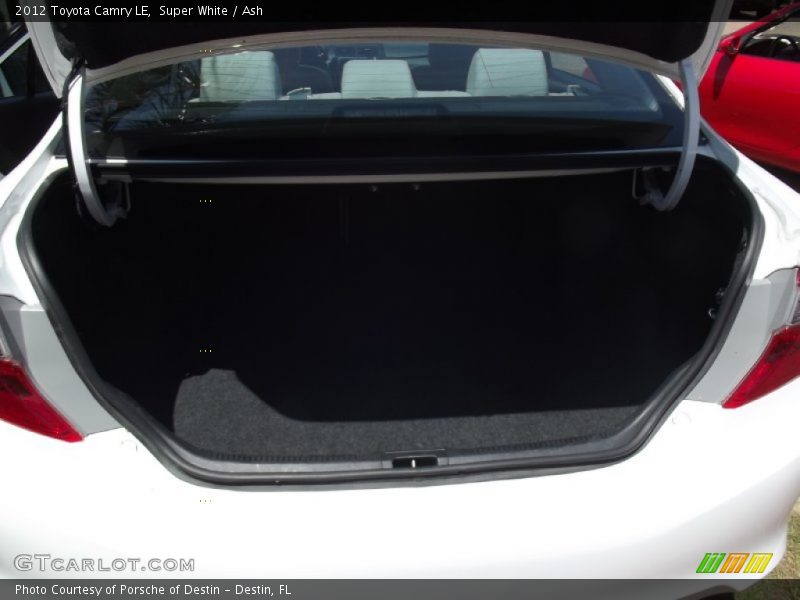 Super White / Ash 2012 Toyota Camry LE