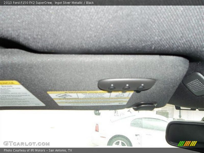 Ingot Silver Metallic / Black 2013 Ford F150 FX2 SuperCrew