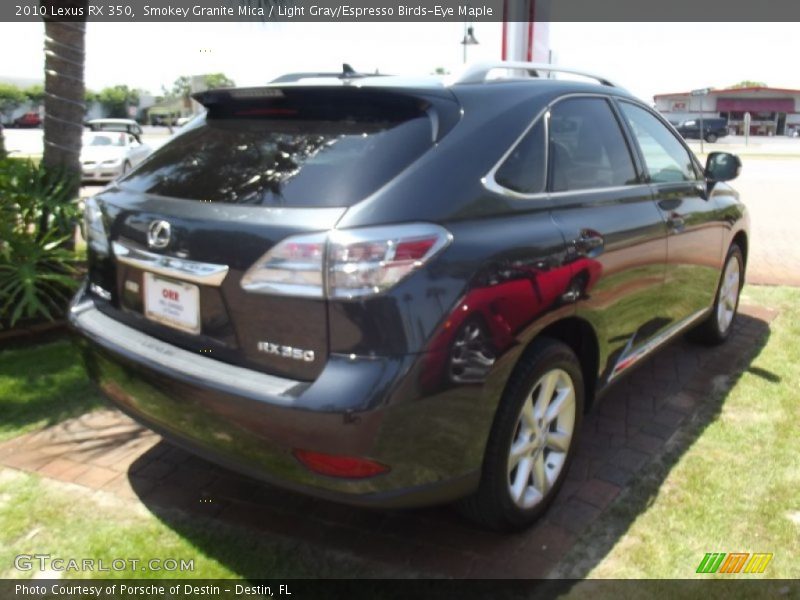 Smokey Granite Mica / Light Gray/Espresso Birds-Eye Maple 2010 Lexus RX 350