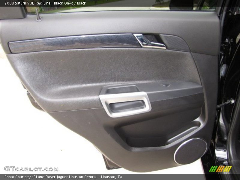 Black Onyx / Black 2008 Saturn VUE Red Line
