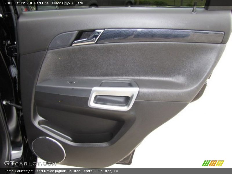 Black Onyx / Black 2008 Saturn VUE Red Line