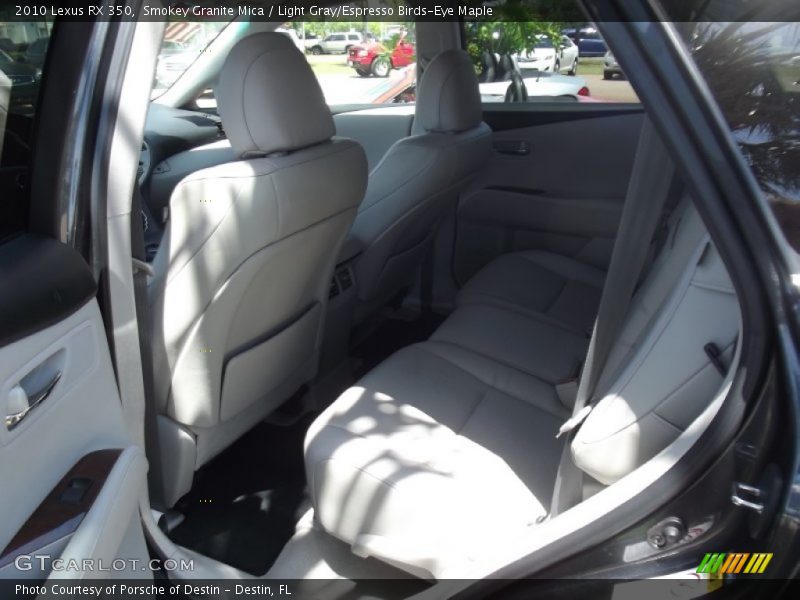 Smokey Granite Mica / Light Gray/Espresso Birds-Eye Maple 2010 Lexus RX 350