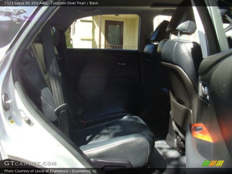 Tungsten Silver Pearl / Black 2011 Lexus RX 350 AWD