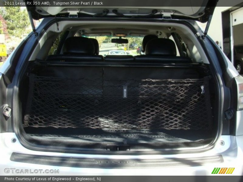 Tungsten Silver Pearl / Black 2011 Lexus RX 350 AWD