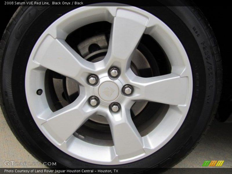 Black Onyx / Black 2008 Saturn VUE Red Line