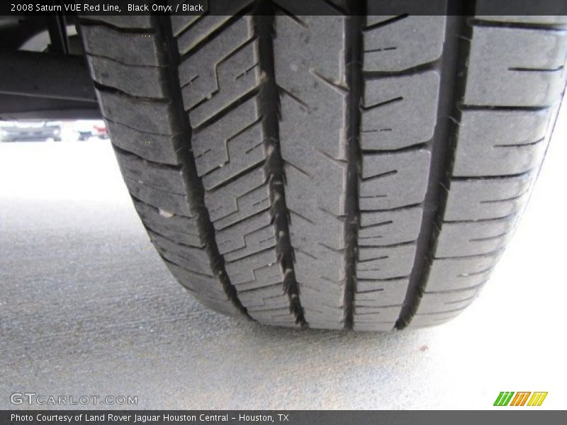 Black Onyx / Black 2008 Saturn VUE Red Line