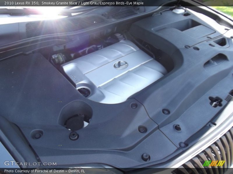 Smokey Granite Mica / Light Gray/Espresso Birds-Eye Maple 2010 Lexus RX 350