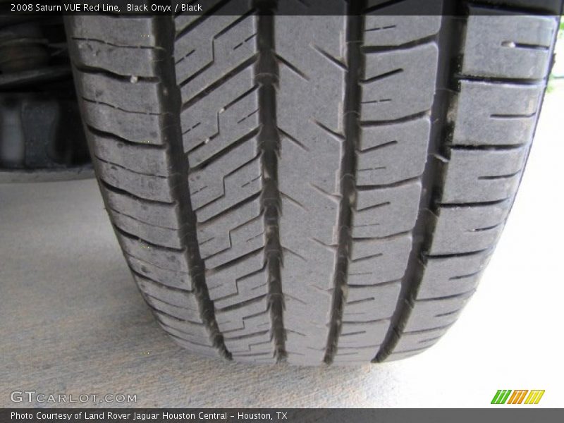 Black Onyx / Black 2008 Saturn VUE Red Line