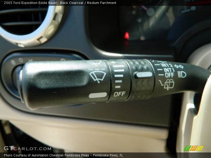 Controls of 2003 Expedition Eddie Bauer