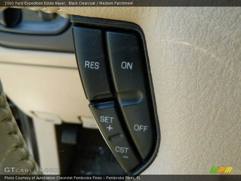 Controls of 2003 Expedition Eddie Bauer