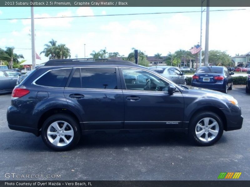 Graphite Gray Metallic / Black 2013 Subaru Outback 2.5i Premium