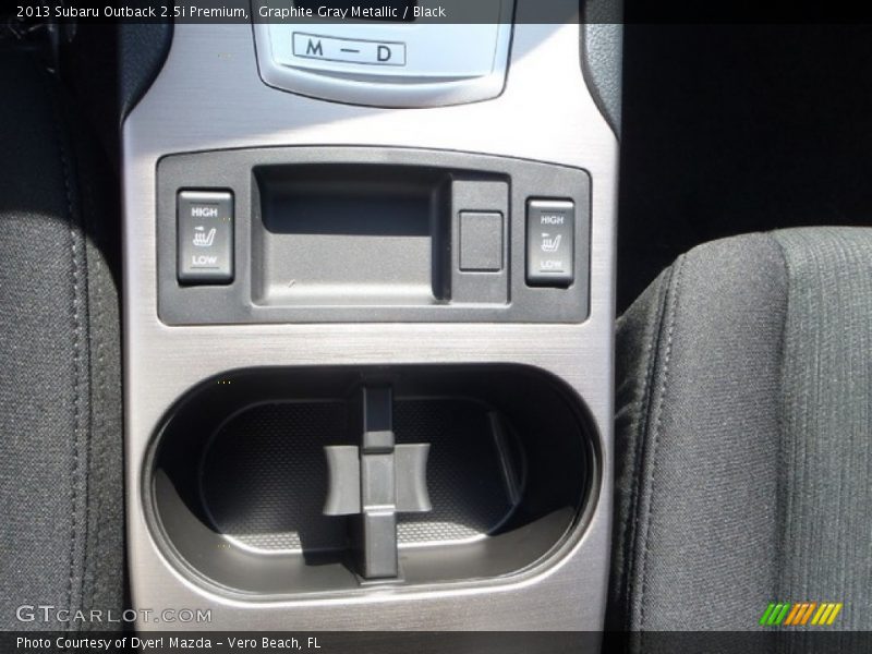 Graphite Gray Metallic / Black 2013 Subaru Outback 2.5i Premium