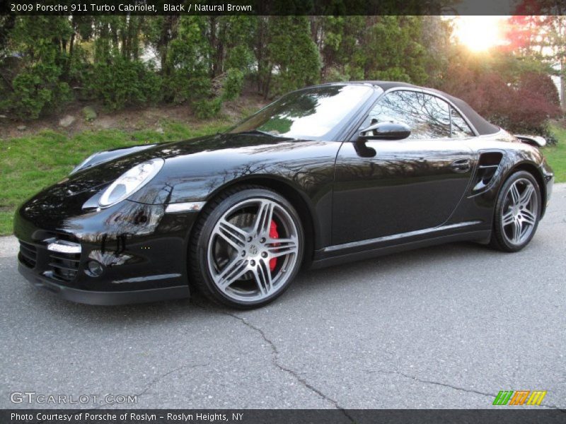 Front 3/4 View of 2009 911 Turbo Cabriolet