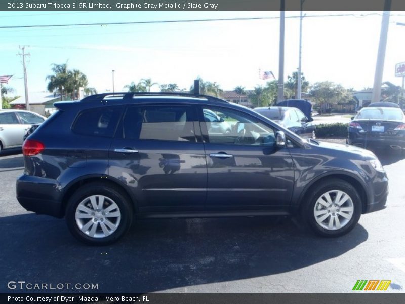 Graphite Gray Metallic / Slate Gray 2013 Subaru Tribeca 3.6R Limited