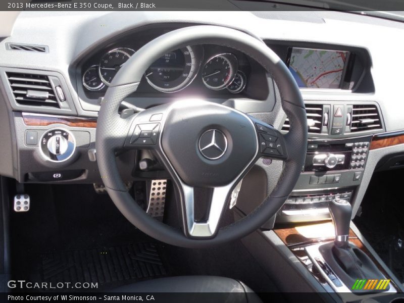 Black / Black 2013 Mercedes-Benz E 350 Coupe